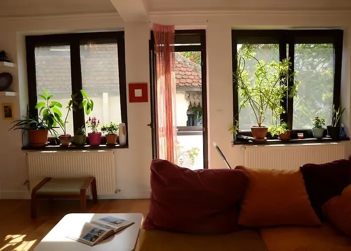 Апартаменты Old Town Bohemian With Garden View Balcony Бухарест